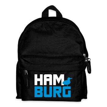 Hamburg Seagull Moin Vector North Sea Fan Sea Anchor - Kids' Backpack - black - Front