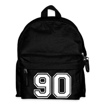 90 - Kids' Backpack - black - Front