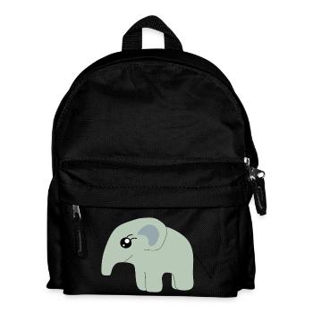 Kawaii Chibi Kawaii Elephant Kawaii Kids Manga - Kids' Backpack - black - Front