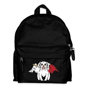 Hells, Dog, Angel, Devil, Heavenly, Devil, Dogs - Kids' Backpack - black - Front