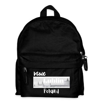 Visit Lublin Poland - Kids' Backpack - black - Front