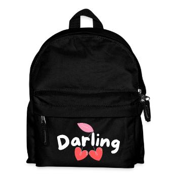 Darling I love you - Kids' Backpack - black - Front