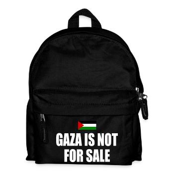gaza is not for sale - Kids' Backpack - black - Front