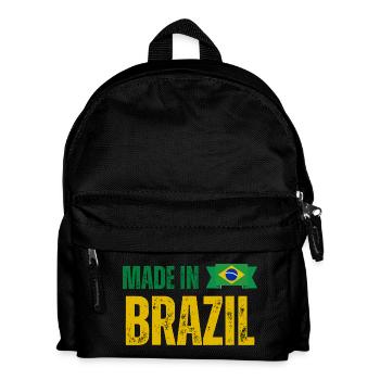 Fabriqué au Brésil, fierté brésilienne - Sac à dos Enfant - noir - Devant