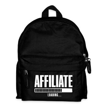 Affiliate Loading Online Business Affiliate - Kids' Backpack - black - Front