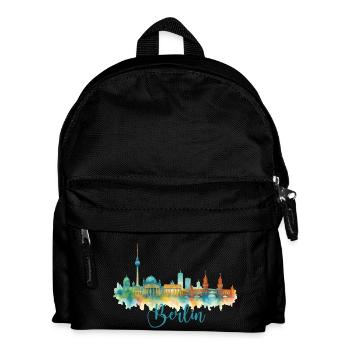Berlin Skyline - Kids' Backpack - black - Front