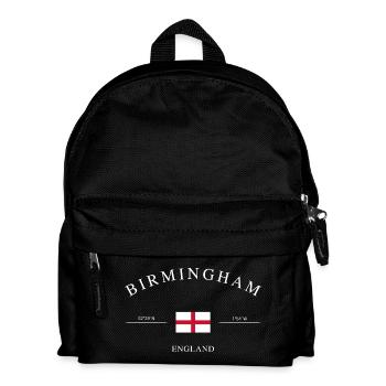 Birmingham, Angleterre – Souvenirs et cadeaux de vacances - Sac à dos Enfant - noir - Devant