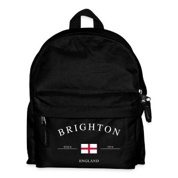 Brighton, England – Holiday Souvenir & Gift - Kids' Backpack - black - Front