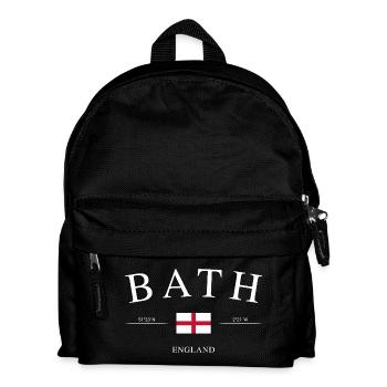 Bath, Angleterre – Souvenirs et cadeaux de vacances - Sac à dos Enfant - noir - Devant