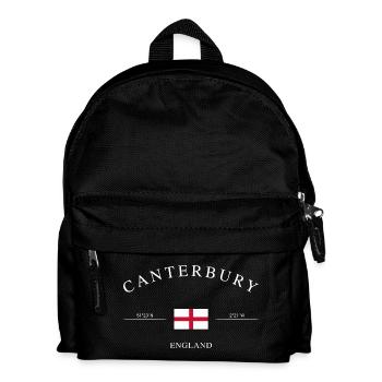 Canterbury England – Holiday Souvenir &amp; Gift - Kids' Backpack - black - Front