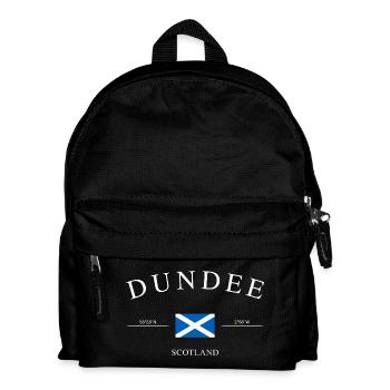 Dundee, Écosse – Souvenir et cadeau des Fêtes - Sac à dos Enfant - noir - Devant