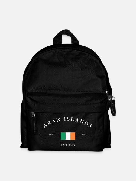 Aran Islands Ireland – Holiday Souvenir &amp; Gift - Kids' Backpack - black
