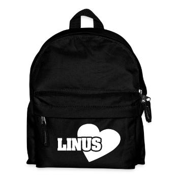 Linus comme l'or - Sac à dos Enfant - noir - Devant
