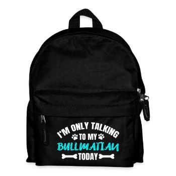 Bullmatian - Kinder Rucksack - Schwarz - Vorne