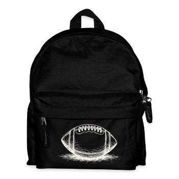 Vintage American Football Ball Sportsman - Kids' Backpack - black - Front