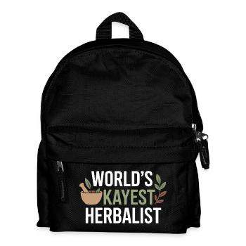 Certified Clinical Plant Medicine Expert Gear  - Kids' Backpack - black - Front