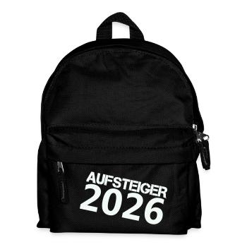 aufsteiger_2026- - Kinder Rucksack - Schwarz - Vorne