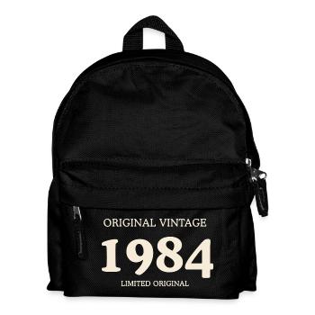 1984 Vintage Limited Original - Kinder Rucksack - Schwarz - Vorne