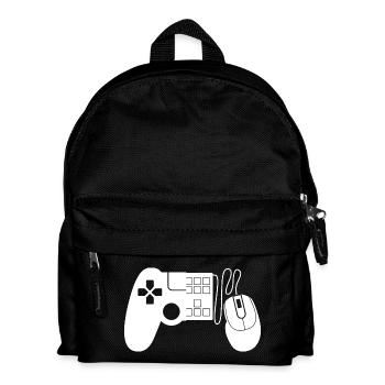 Manettes de jeu - Sac à dos Enfant - noir - Devant