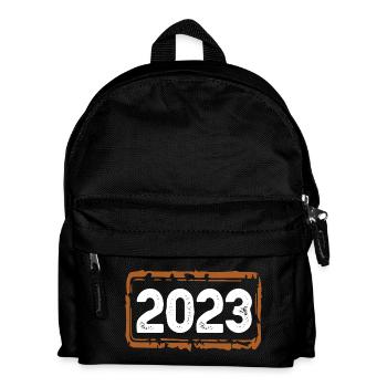 2023 year - Kids' Backpack - black - Front