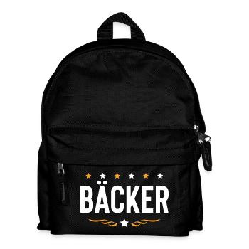 Baker Profession - Kids' Backpack - black - Front