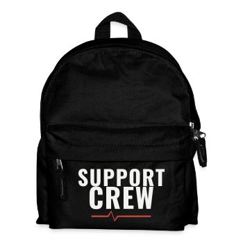 Support Crew Marathon Run Team Motivation Sports - Kids' Backpack - black - Front