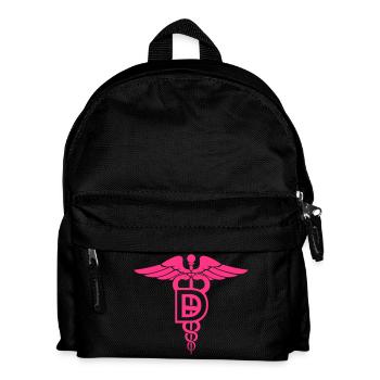 Caducee dentiste - Sac à dos Enfant - noir - Devant