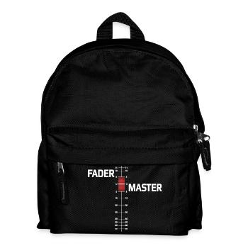 FADER MASTER - Kinder Rucksack - Schwarz - Vorne