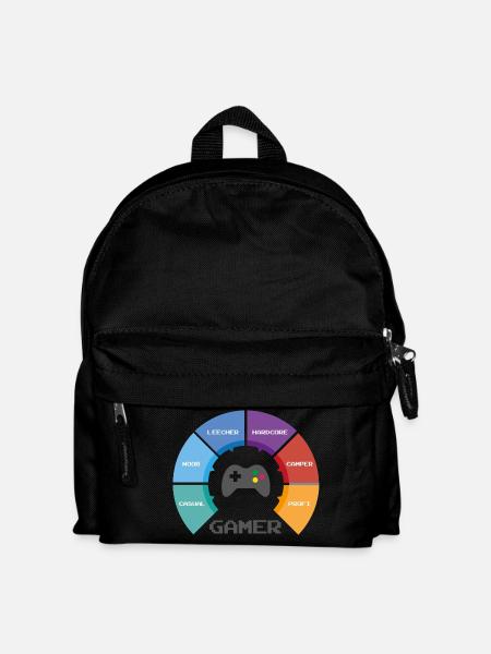 game wheel - Kids' Backpack - black