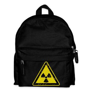 radioactivité - Sac à dos Enfant - noir - Devant