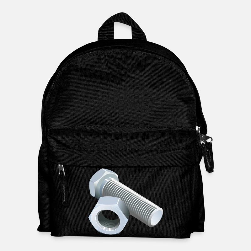 vis - Sac à dos Enfant - noir