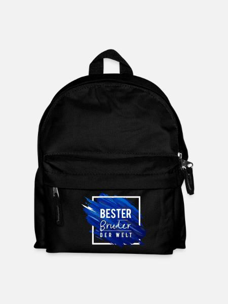 Bester Bruder der Welt 2 - Kinder Rucksack - Schwarz