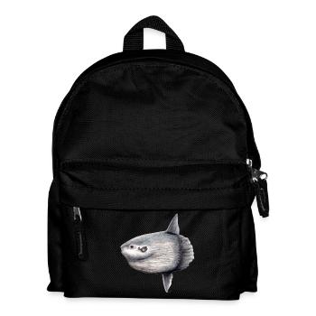 Arlequin - océan arlequin - Mola mola Poisson Lune - Sac à dos Enfant - noir - Devant