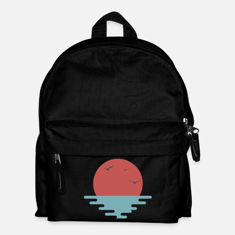 Wanderlust - envie de voyager - Sac à dos Enfant - noir