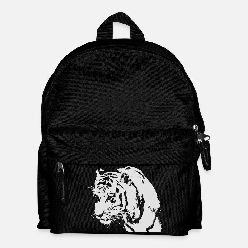 Tiger - Kinder Rucksack - Schwarz