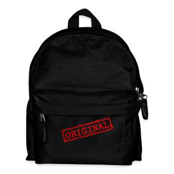 Original stamp - Kids' Backpack - black - Front