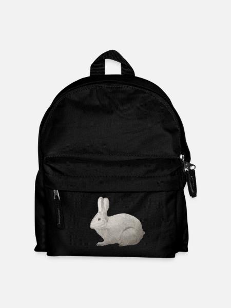 Hase - Kinder Rucksack - Schwarz