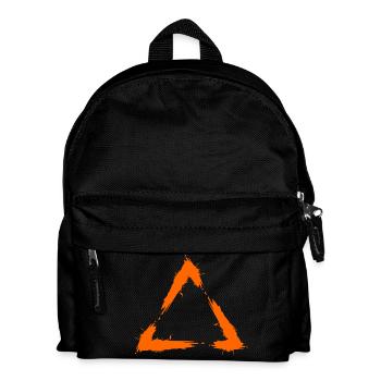 Symbol Dreieck Geometrie - Kinder Rucksack - Schwarz - Vorne