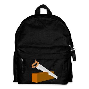 Saw Carpenter - Kids' Backpack - black - Front