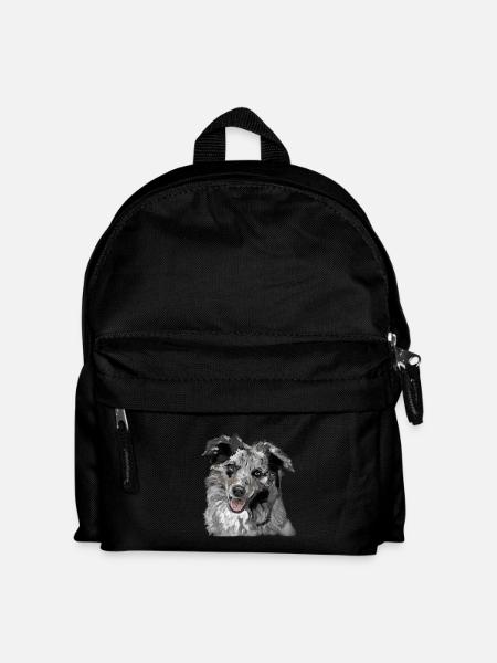 Australian Shepherd - Kids' Backpack - black