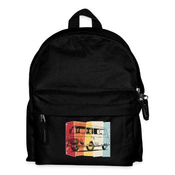 Barkas Colorful - Kids' Backpack - black - Front