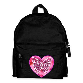 Mein Traum von Tag zu Tag - Kinder Rucksack - Schwarz - Vorne