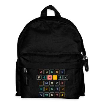 ABC Bunt HI - Kindergarten Preschool School - Kids' Backpack - black - Front