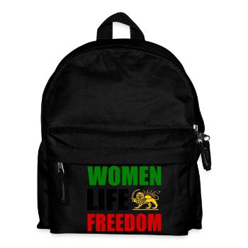 Women life freedom - Sac à dos Enfant - noir - Devant
