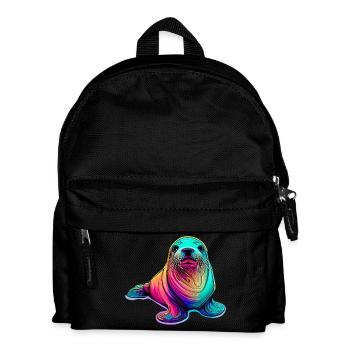 Siegel - Kinder Rucksack - Schwarz - Vorne