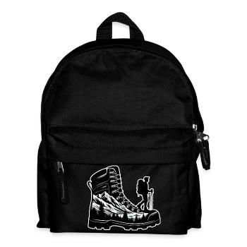 Wanderschuhe Mountain Trekkeur Randonneur - Kinder Rucksack - Schwarz - Vorne
