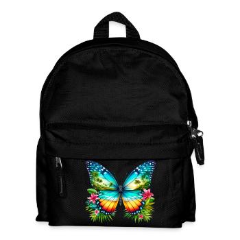 Butterfly - Kids' Backpack - black - Front
