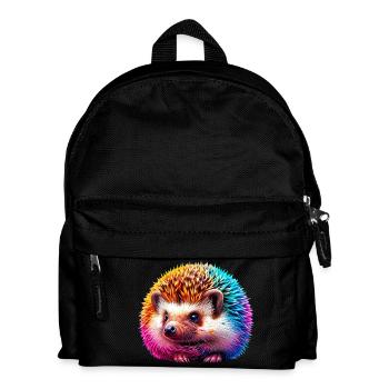 Hedgehog - Kids' Backpack - black - Front