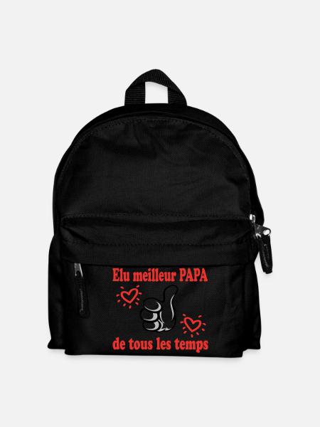 VOTED BEST DAD EVER - Kids' Backpack - black