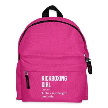 Kickboxing - Kids' Backpack - fuchsia - Front